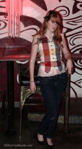 I'm one of them lipstick lesbians or something.