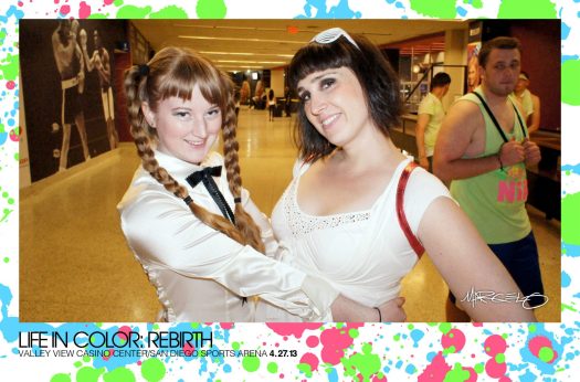 Another picture by Mel Marcado. I wasn't too sure about my decision to wear braids until a girl ran up to me, touched them, and told me I looked "so cute, like an anime character."