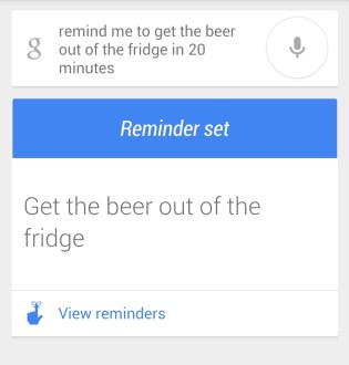 Beer fridge reminder